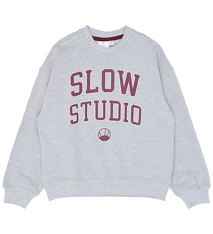 The New Sweatshirt - TnValerie - Light Grey Melange