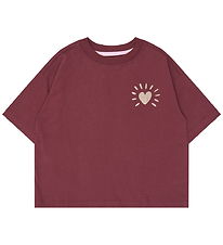 The New T-Shirt - TnVioletta - Burgundy