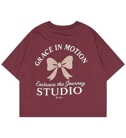 The New T-Shirt - TnVioletta - Burgundy