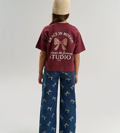 The New T-Shirt - TnVioletta - Burgundy