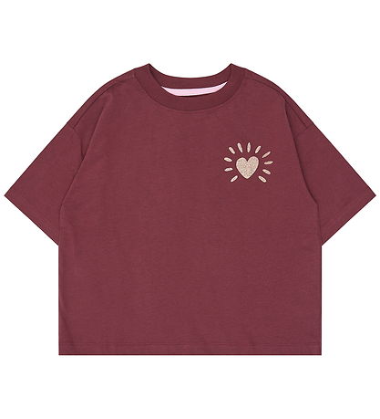 The New T-Shirt - TnVioletta - Burgundy