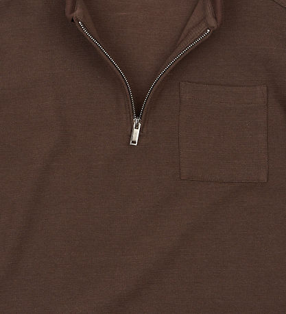 The New Bluse - Polo -TnVarl - Chestnut
