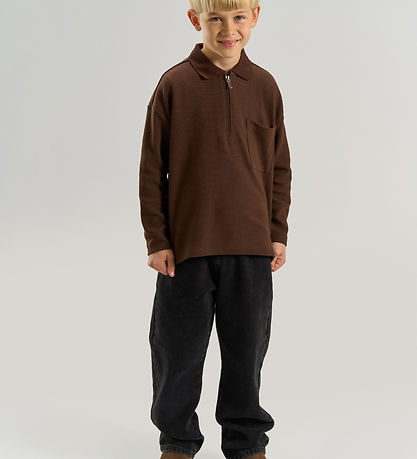 The New Bluse - Polo -TnVarl - Chestnut