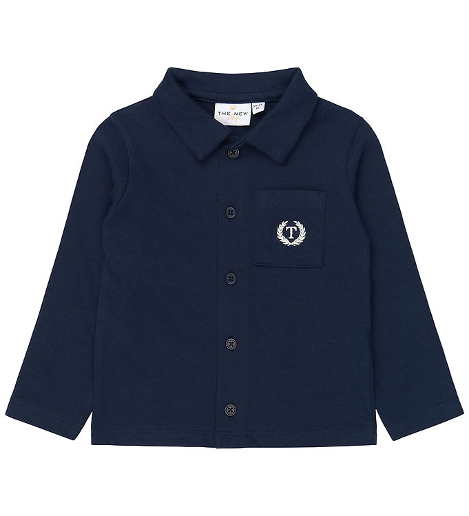 The New Siblings Cardigan - Piqué - TnstVictory - Navy Blazer