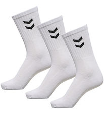 Hummel Strømper - 3-pak - White