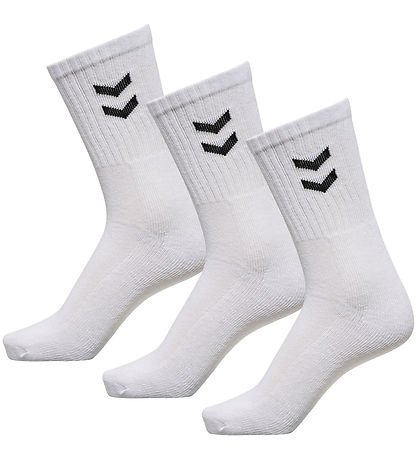 Hummel Strømper - 3-pak - Hvid