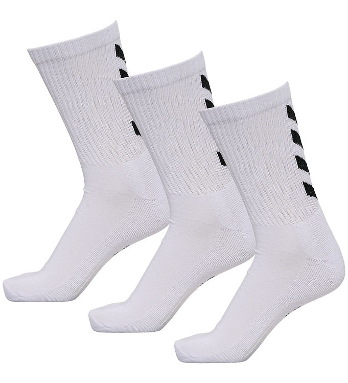 Hummel Strømper - Fundamental - 3-pak - Hvid