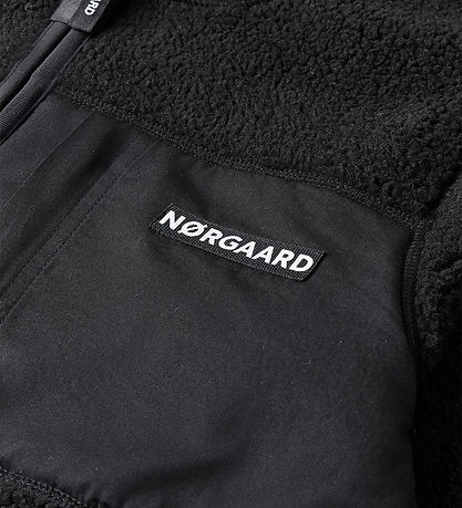 Mads Nørgaard Fleecejakke - Jeffo - Jet Black