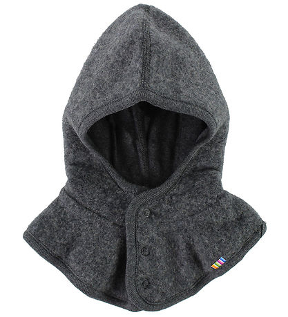 Cagoule Joha - Laine/Coton - 2 Couches - Gris Foncé Cagoule Joha - Laine/Coton - 2 Couches - Gris Foncé