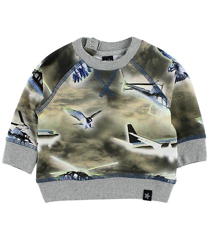 Molo Sweatshirt - Helicopters & Eagle Molo Sweatshirt - Helicopters & Eagle