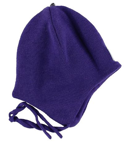 Bonnet en Tricot Reima - Ahava - Laine/Coton - Violet Bonnet en Tricot Reima - Ahava - Laine/Coton - Violet