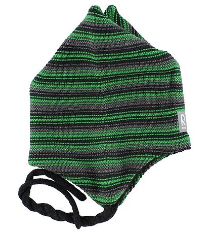 Reima Strikhue - Kirjava - Uld/Polyester - Grøn/Grå