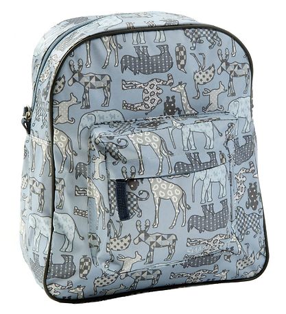 Smallstuff Preschool Backpack - Small - Denim w. Animals Smallstuff Preschool Backpack - Small - Denim w. Animals
