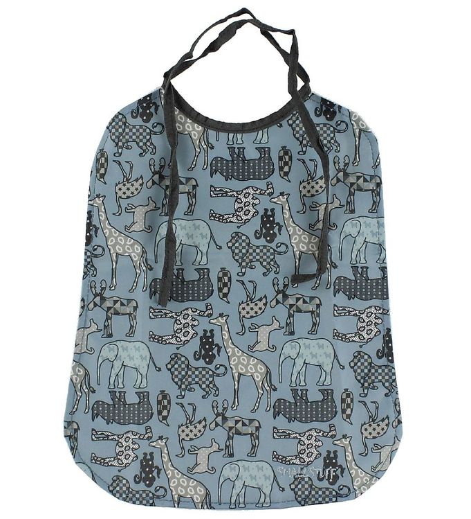 Smallstuff Hagesmæk - Denim m. Dyr Large