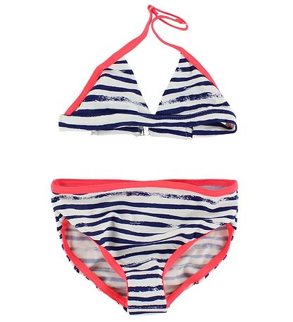 Creamie Bikini - Hvid/Navy Stribet Creamie Bikini - Hvid/Navy Stribet
