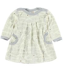 Joha Dress - Bamboo - Ivory/Grey w. Animals Joha Dress - Bamboo - Ivory/Grey w. Animals