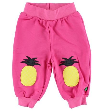 Freds World Bomuldsbukser - Pink m. Ananas Freds World Bomuldsbukser - Pink m. Ananas