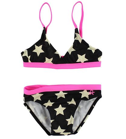 Bikini Color Kids - Noir/Rose av. Étoiles Bikini Color Kids - Noir/Rose av. Étoiles