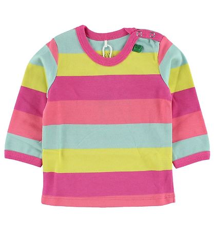 Freds World Blouse - Geel/Roze/Mint Gestreept Freds World Blouse - Geel/Roze/Mint Gestreept