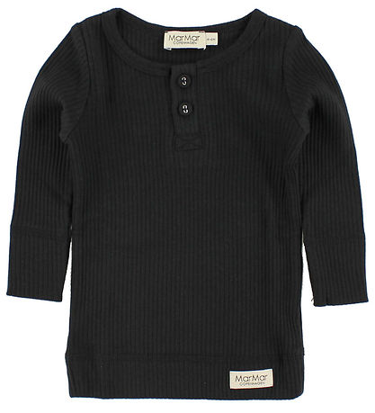 MarMar Bluse - Rib - Modal - Sort MarMar Bluse - Rib - Modal - Sort