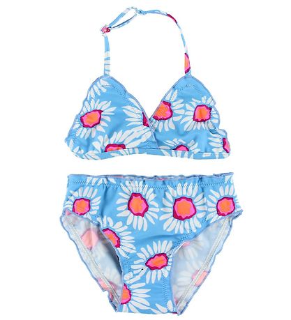 Bikini Color Kids - Vivi - Bleu Clair av. Fleurs Bikini Color Kids - Vivi - Bleu Clair av. Fleurs