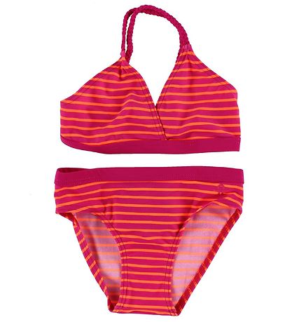 Color Kids Bikini - Vips - Pink/Orange Gestreift Color Kids Bikini - Vips - Pink/Orange Gestreift