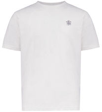 Hound T-Shirt - HdAnton - City Rückseite Print - Knochen White/N