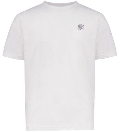 Hound T-shirt - HdAnton - City Back print - Bone White/ Navy