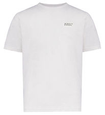 Hound T-shirt - HdAnton - City Back print - Bone White/ Black