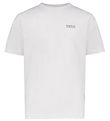 Hound T-shirt - HdAnton - City Back print - Bone White/ Green