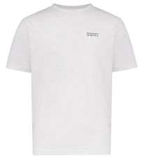Hound T-shirt - HdAnton - City Back print - Bone White/ Green