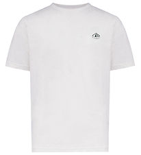 Hound T-shirt - HdAnton - City Back print - Bone White/ Dark Gre