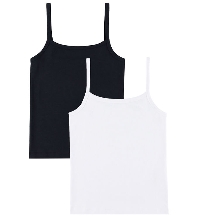 Hound Toppe - HdSarah - 2-pak - Sort/Hvid