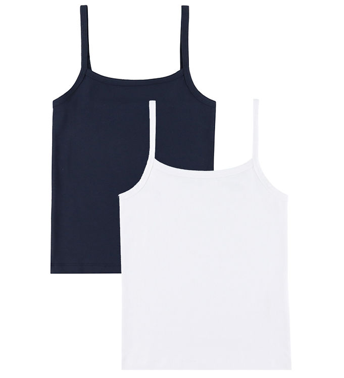 Hound Toppe - HdSarah - 2-pak - Navy/Hvid