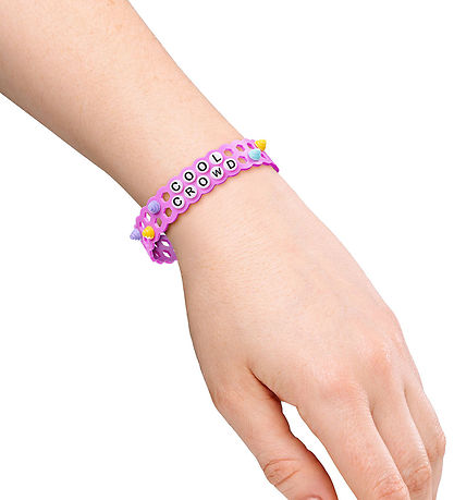 Jelly Bands Kreasæt - Peel Away Bracelets - Bubblegum