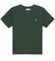 Les Deux T-shirt - Core Contrast - Pine Green