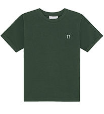 Les Deux T-shirt - Core Contrast - Pine Green