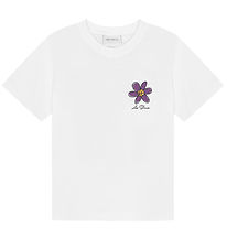 Les Deux T-shirt - Flower - White