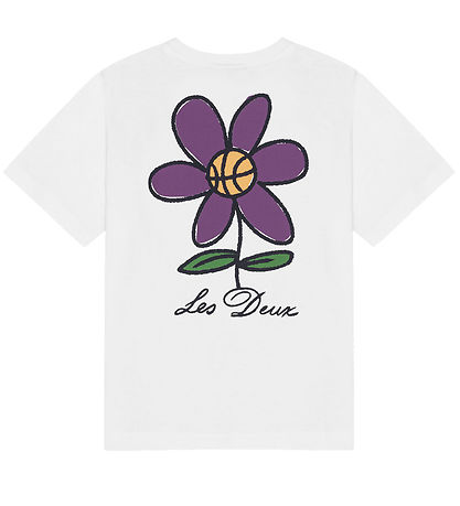 Les Deux T-shirt - Flower - White
