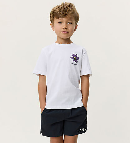 Les Deux T-shirt - Flower - White