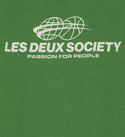 Les Deux T-shirt - Exhibition - Artichoke Green