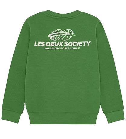 Les Deux Sweatshirt - Exhibition - Artichoke Green