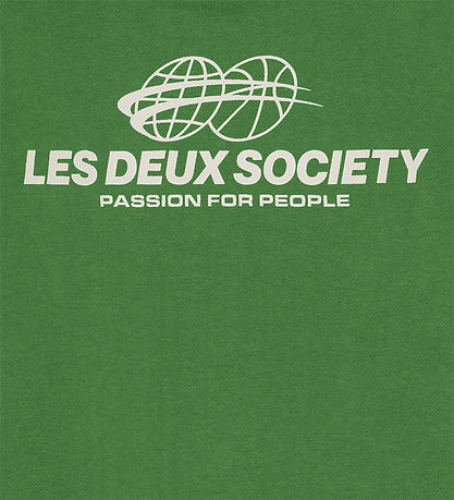 Les Deux Sweatshirt - Exhibition - Artichoke Green