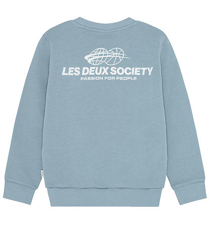 Les Deux Sweatshirt - Exhibition - Faded Denim Blue