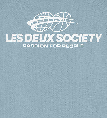 Les Deux Sweatshirt - Exhibition - Faded Denim Blue