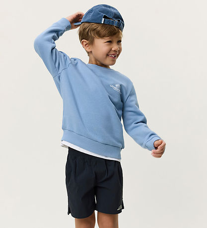 Les Deux Sweatshirt - Exhibition - Faded Denim Blue