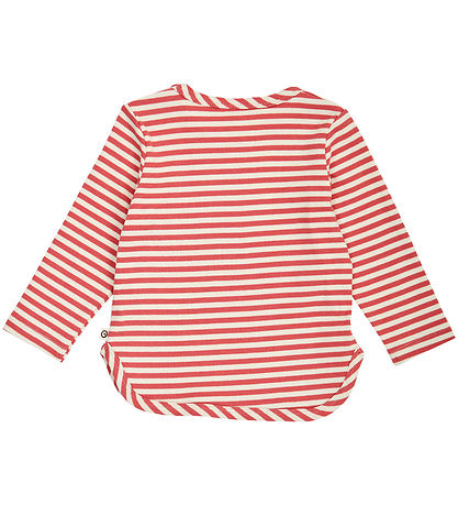 Müsli Bluse - Rib - Mineral Red/ Tofu