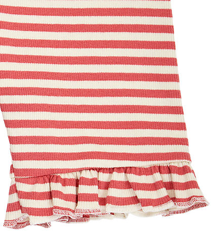 Müsli Leggings - Rib - Mineral Red/ Tofu