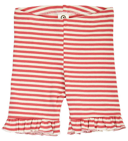 Müsli Leggings - Rib - Mineral Red/ Tofu