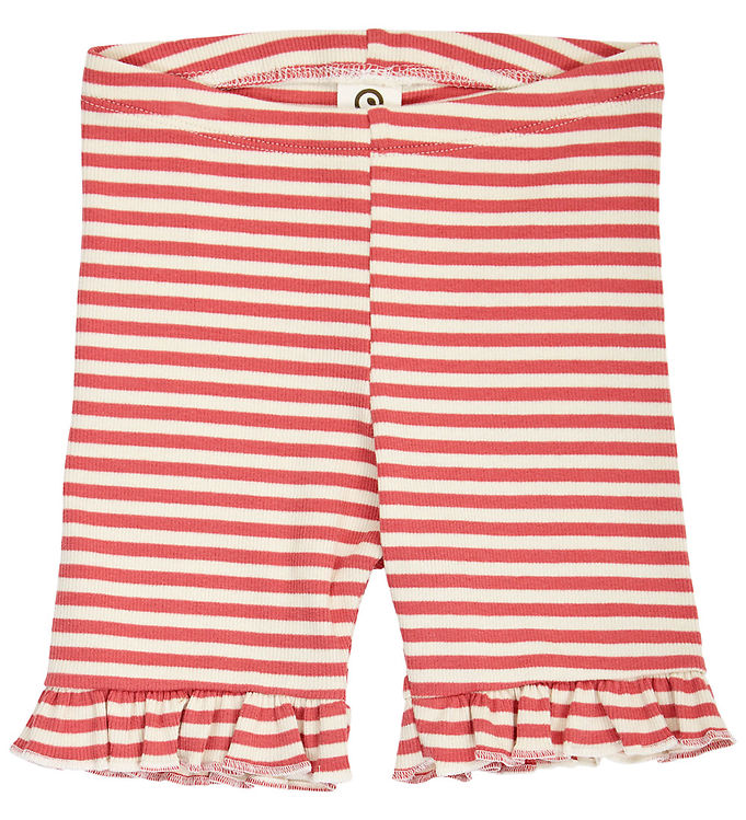 Müsli Leggings - Rib - Mineral Red/ Tofu